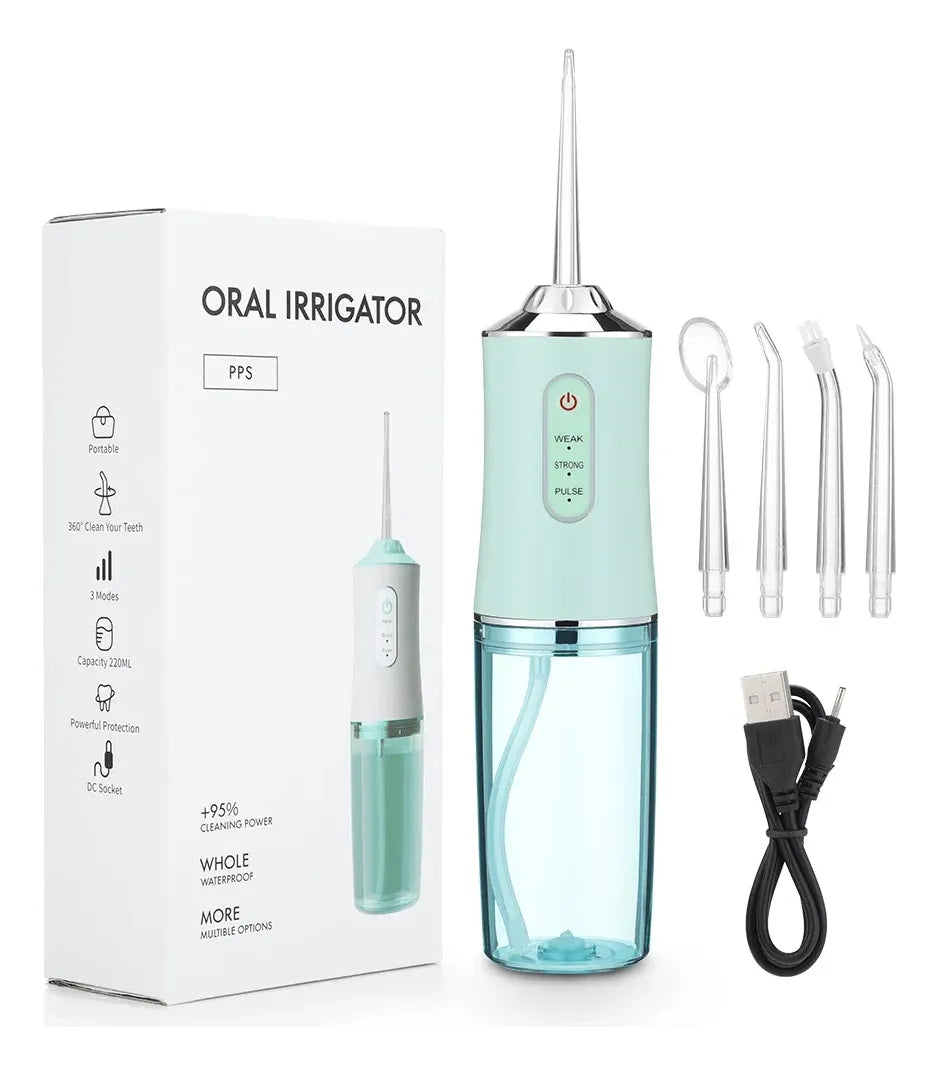 Irrigador bucal electrico 4 en 1