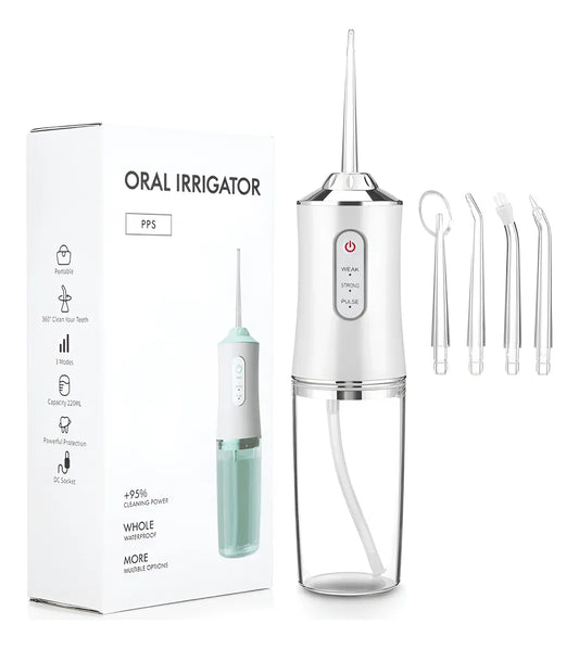 Irrigador bucal electrico 4 en 1