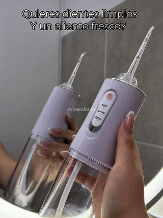 Irrigador bucal electrico 4 en 1